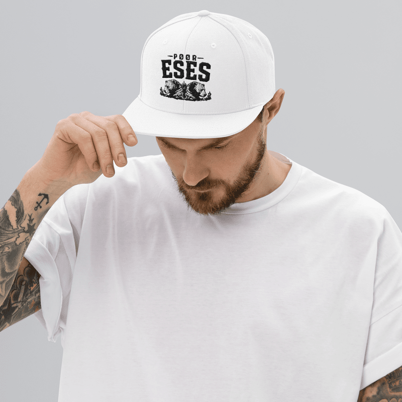 POOR ESES Premium Cap Mockup